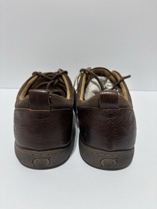 Born Men’s Nigel 3-Eye Brown Leather Oxford, Size 11 M